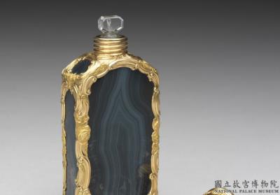 图片[3]-Glass gold-decorated bottle, mid-18th century, England-China Archive